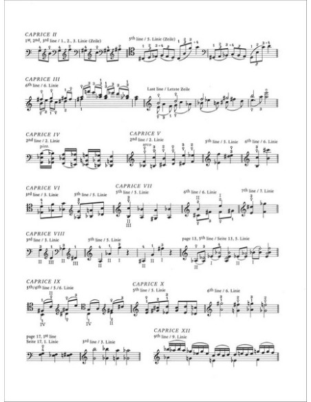 REITZ H.-Caprichos (12) für Violoncello