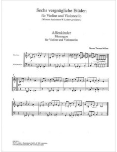 THOMAS MIFUNE W.-Studi Moderni (6) per Violino e Violoncello 2