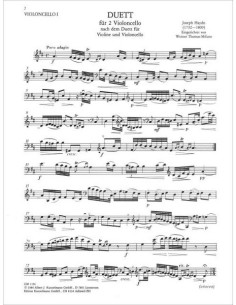 HAYDN J.-Duo for 2 Cellos (Thomas Mifune) 2