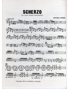 PETERS M.-Scherzo per timpani 2