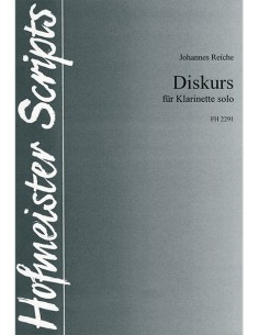 REICHE J.-Diskurs for Clarinet