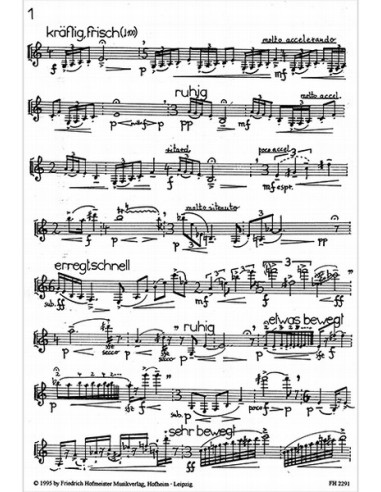 REICHE J.-Diskurs pour clarinette