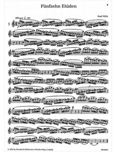 MILLE K.-Studios (15) für Oboe 2