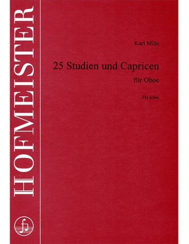 MILLE K.-Studi e capricci (25) per oboe