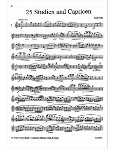 MILLE K.-Studi e capricci (25) per oboe 2