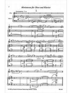EBEN P.-Miniature per oboe e pianoforte 2