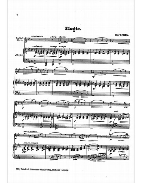 MILLE K.-Elegia per corno inglese e pianoforte