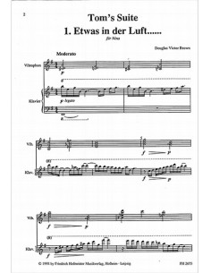 BROWN T.-Toms Suite pour vibraphone 2