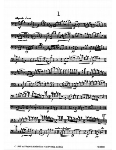 MAENZ O.-Etüden (12) für Tenorposaune