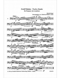 GUGEL H.-Studies (12) per trombone (Fatch) 2