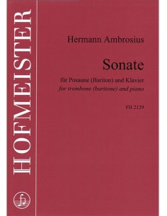 AMBROSIUS H.-Sonata per trombone e pianoforte
