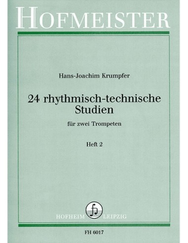 KRUMPFER H.J.-Studi ritmici e tecnici 2° per 2 trombe