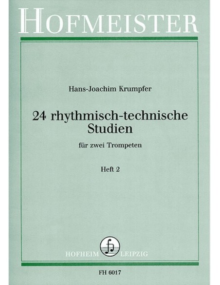 KRUMPFER H.J.-Studi ritmici e tecnici 2° per 2 trombe