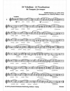 MARCHESI M.-Vokalisationen (24) Op.3 für Trompete (Fatch) 2