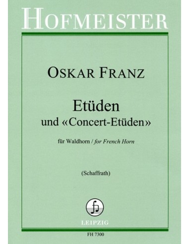 FRANZ O. - Studi e Studi di Concerto per Corno (Schaffrath)