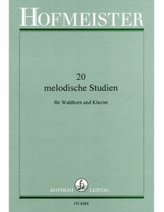 RUNGE J.-Studi melodici (20) per corno (Frehse)