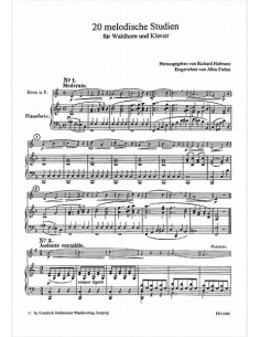 RUNGE J.-Studi melodici (20) per corno (Frehse) 2