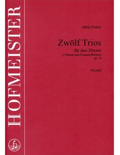 FREHSE A.-Trios (12) for 3 Horns
