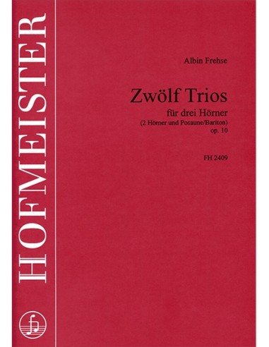 FREHSE A.-Trii (12) per 3 corni