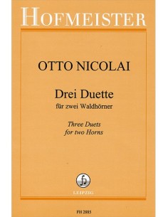 NICOLAI O.-Duetti (3) per 2 corni