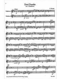 NICOLAI O.-Duette (3) für 2 Hörner 2