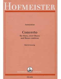 ANONIMO-Concerto per corno e pianoforte (Damm)