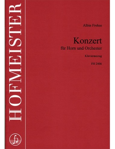 FREHSE A.-Concerto per corno e pianoforte