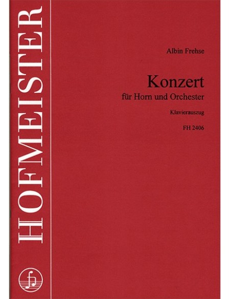 FREHSE A.-Concerto per corno e pianoforte