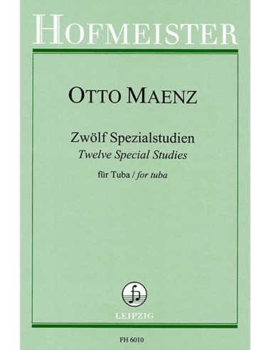 MAENZ O.-Special Studies (12) for Tuba