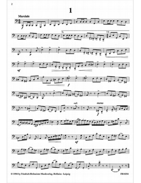 RANIERI V.-Studies (30) for Tuba (Meschke)