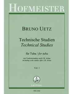 UETZ B.-Technische Studien 1. für Tuba