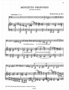 KROL B.-Deep Minuet Op.83 No. 1 for Tuba and Piano 2
