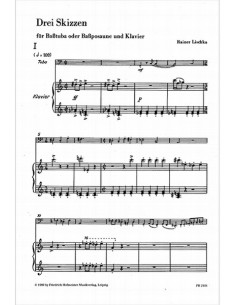 LISCHKA R.-Skizzen (3) for Tuba and Piano 2