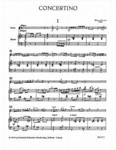HERTEL K.-Violon solo (1ère à 3ème position) pour violon et piano 2