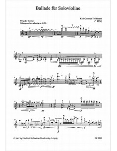 TREIBMANN K.O.-Ballade pour violon 2