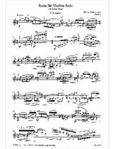 KLEMMSTEIN E.-Suite pour violon 2