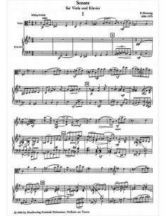 HARTUNG R.-Sonata per Viola e Pianoforte 2