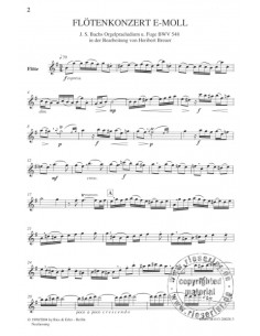BACH J.S.-Metamorphosen I pour flûte et piano (Breuer) 2