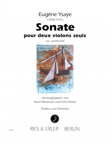 YSAYE E.-Op.Sonata postuma per 2 violini
