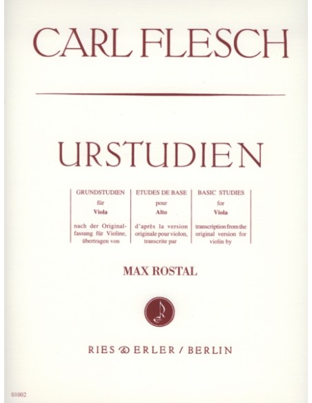 FLESCH C.-Basic Studies (Urstudien) for Viola (Rostal)