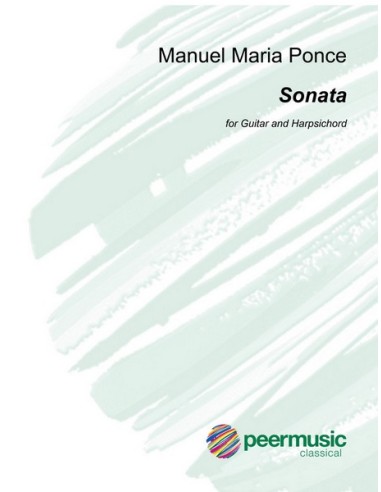 PONCE M.-Sonate pour guitare et cembalo
