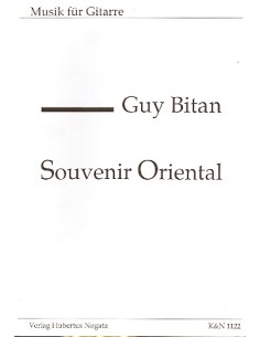 BITAN G.-Oriental Souvenir for Guitar