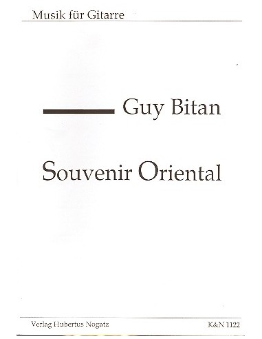 BITAN G.-Oriental Souvenir for Guitar