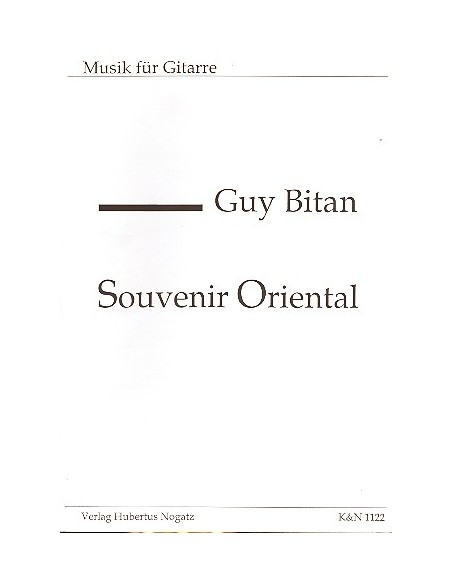 BITAN G.-Oriental Souvenir pour Guitare