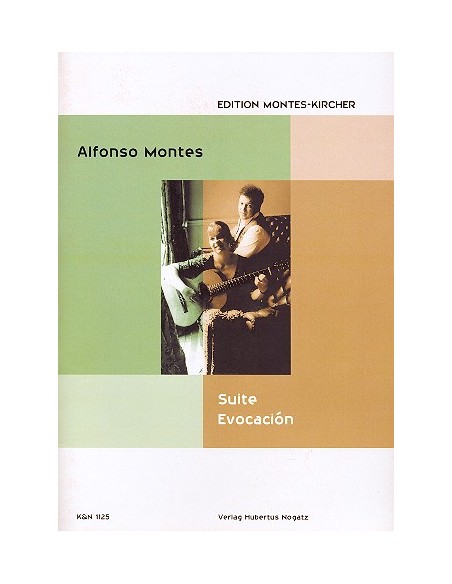MONTES A.-Evocation Suite für Gitarre