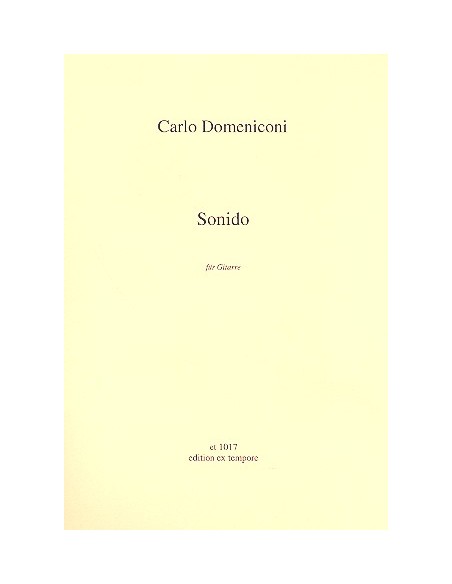 DOMENICONI C.-Suono per chitarra