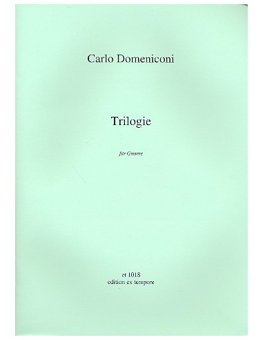 DOMENICONI C.-Trilogie pour guitare
