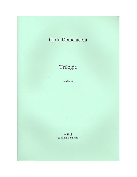 DOMENICONI C.-Trilogie per Chitarra