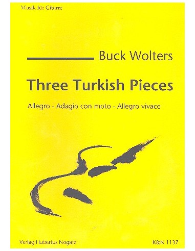 WOLTERS B.-Tre pezzi turchi per chitarra