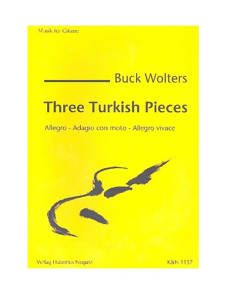WOLTERS B.-Tre pezzi turchi per chitarra